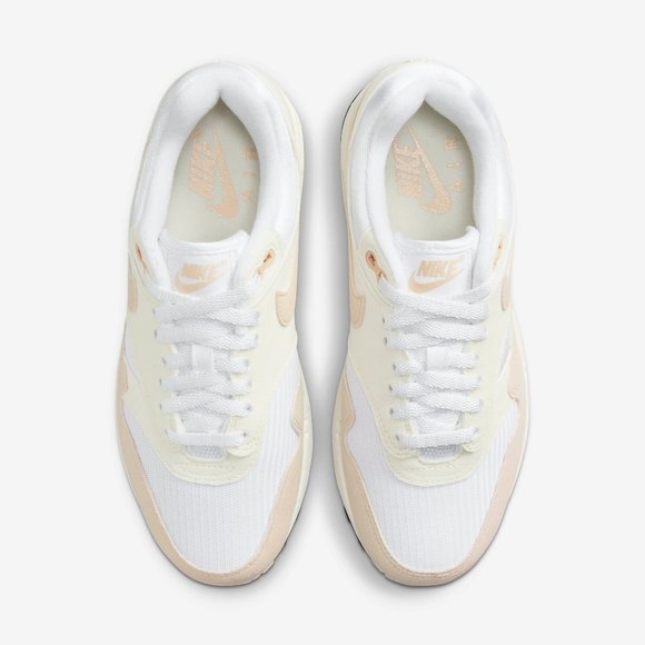 9.5W /‎ 8M - [NEW] Women's Nike Air Max 1 Casual Shoes Pale Ivory DZ2628-101 - Picture 2 of 5
